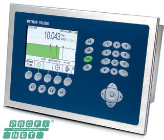 Mettler Toledo adds PROFINET to IND780 weighing terminal