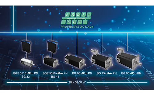 Dunkermotoren's BG Series Now Available with Integrated PROFINET Interface