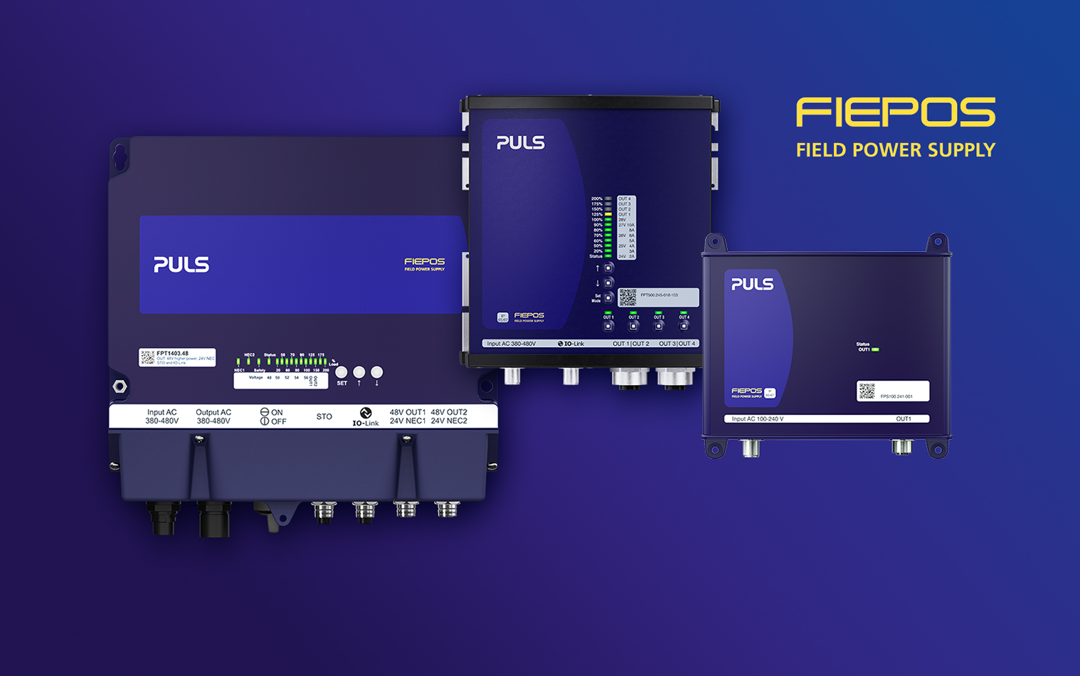 The new PULS power systems for intralogistics.