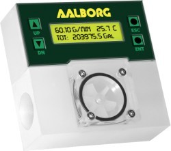 Aalborg adds password to PWE paddle wheel flow meter