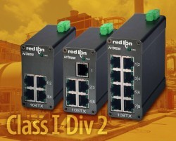 Red Lion announces NT100 Unmanaged Ethernet Switches