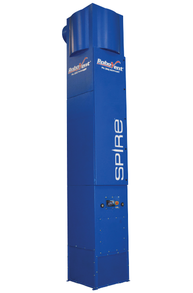 RoboVent Introduces Space-Saving Dust Collector for Robotic Welding