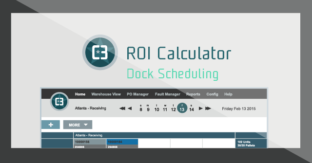 C3 Solutions announces revamped Dock Appointment Scheduling ROI Calculator
