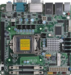 DFI Introduces SB102-D Mini-ITX motherboard