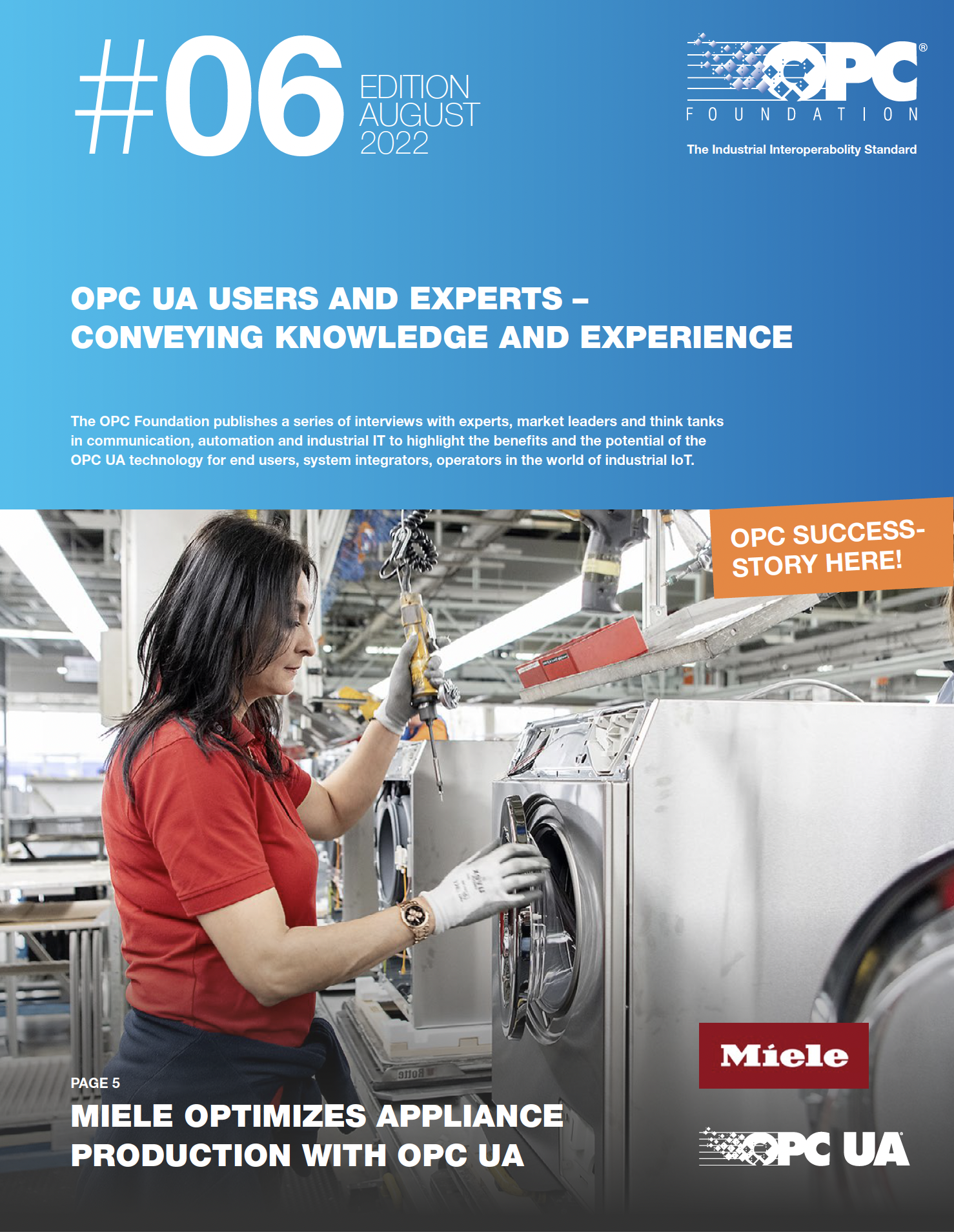 Thumbnail for Ebook: OPC UA Users and Experts–Conveying Knowledge and Experience, 6th Edition