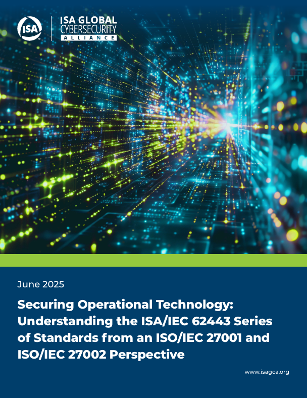 Securing Operational Technology ISO-IEC 27001-2