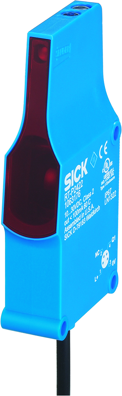 SICK introduces R/IR Zone Control Sensors for conveyors