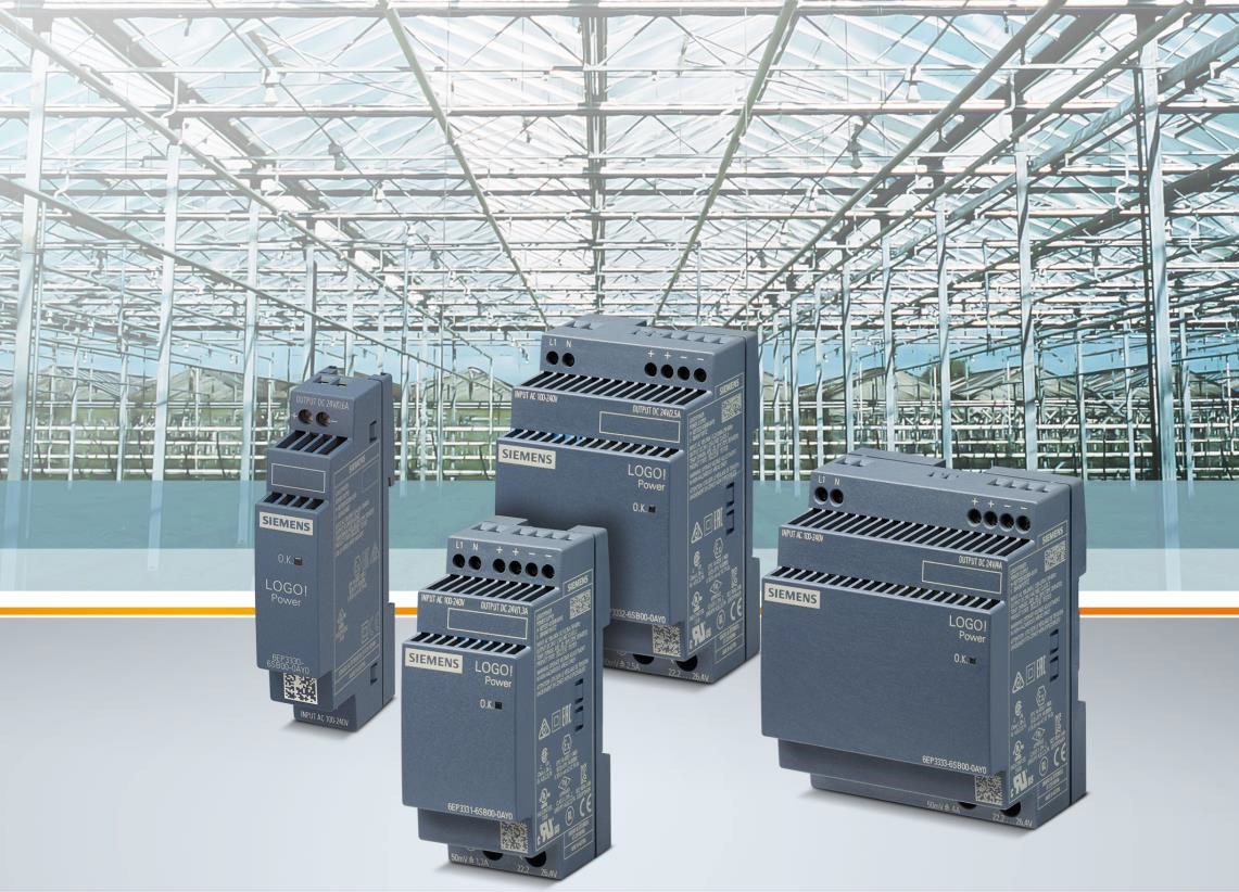 Siemens introduces 4th generation of Logo!Power power supply devices