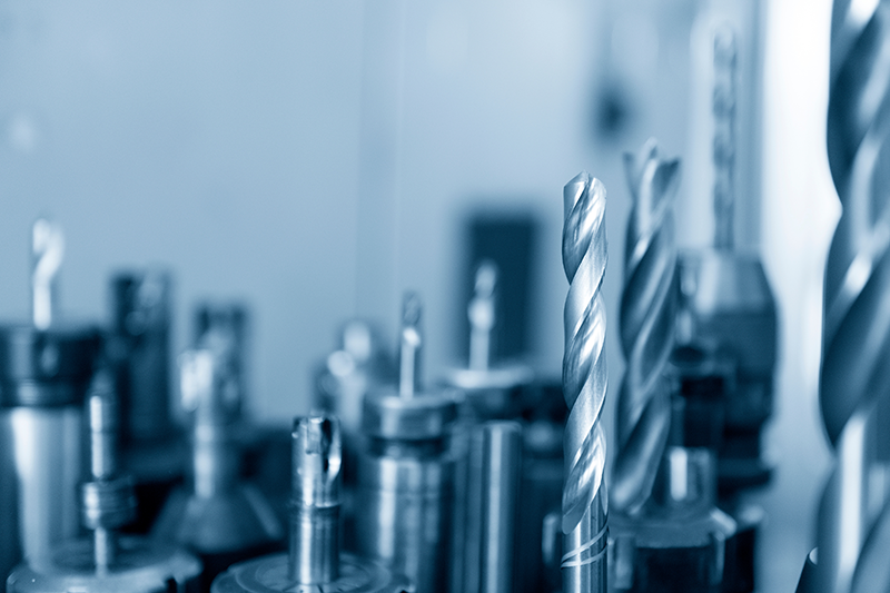 Figure 2: Various types of CNC cutting tools.