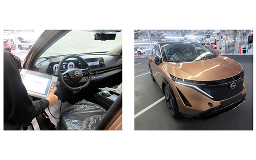 Siemens and Nissan Digitalize Production Lines for New Crossover Electric Vehicle Ariya