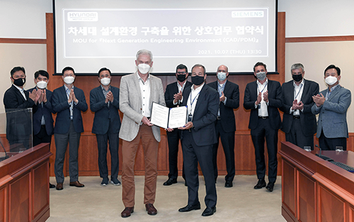 Siemens Partners with Hyundai Motor Company and Kia Corporation for Digital Mobility Transformation