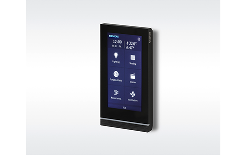 Siemens' New KNX Touchpanel Makes Every Room Smart