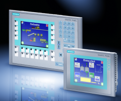 Siemens enhances a new line of HMI and Flat Operator Panels with the latest LCD technology