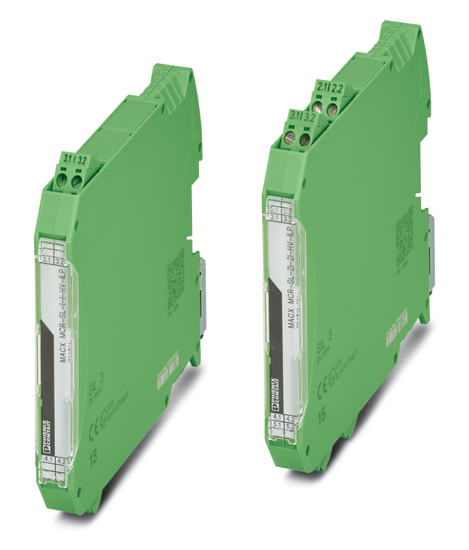 Phoenix Contact introduces SIL 3-certified 0(4)-20 mA isolators