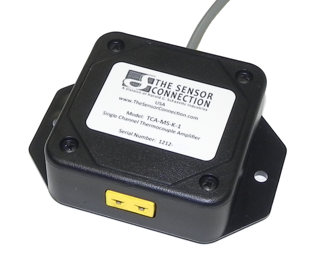 Sensor Connection releases TCA-MS-K-1 model of single-channel thermocouple amplifier