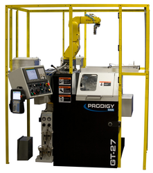 SNK adds robot to Prodigy GT-27 gang tool lathe