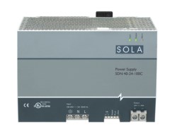 SolaHD introduces SDN 40-24-100C 40 Amp Power Supply