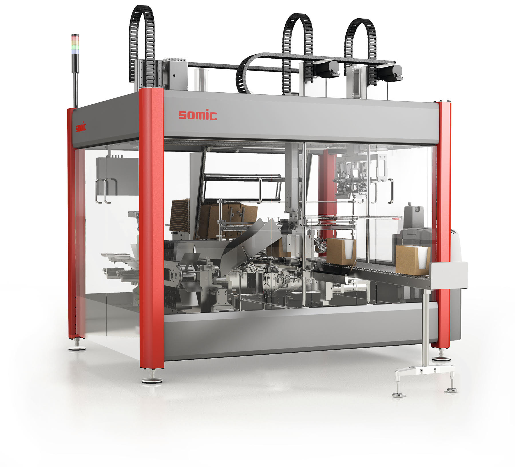 SOMIC introduces ReadyPack end-of-line case packing system