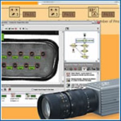 National Instruments vision software compatible with Sony Smart Camera Solution