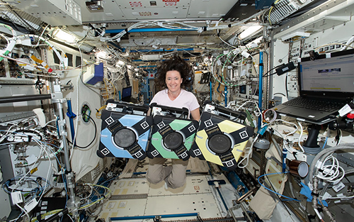 Robotic Helpers Test New Technology on the Space Station