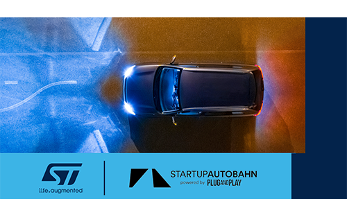 STMicroelectronics Joins Startup Autobahn as Anchor Partner to Meet Tomorrow’s Automotive Innovators