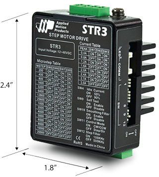 Applied Motion Releases STR3 Miniature Stepper Drive