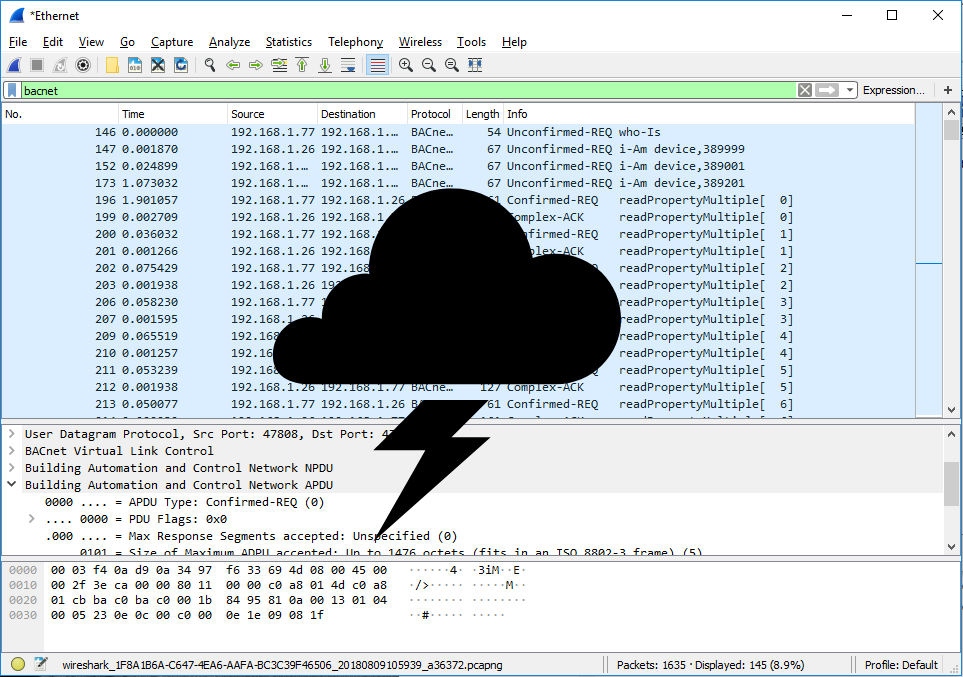 Chipkin Automation introduces CAS BACnet Wireshark Storm Tool