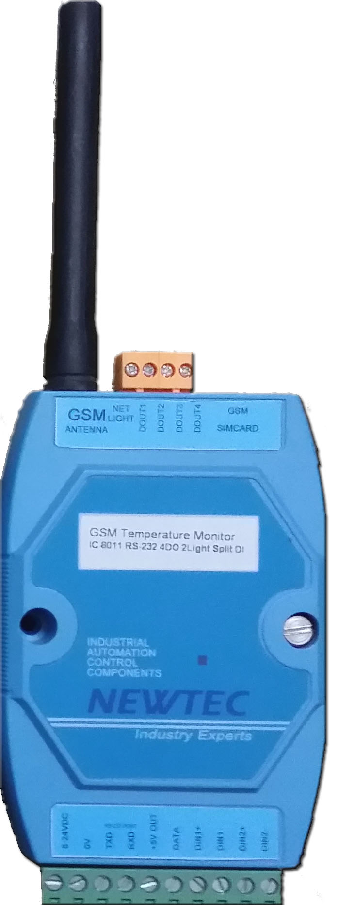 REMOTE TEMPERATURE MONITOR WITH GSM DEVICE