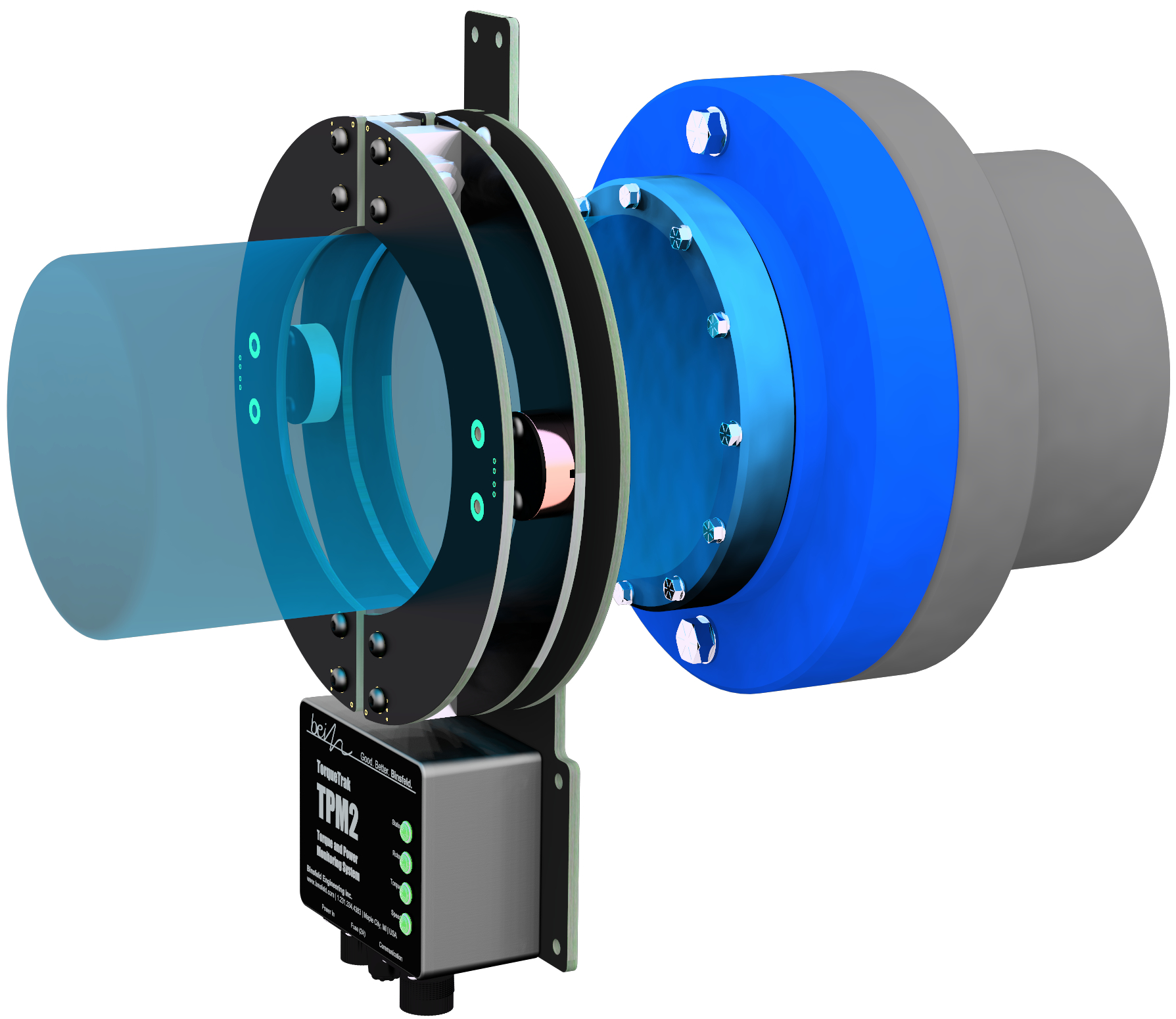 Binsfeld Engineering introduces the TorqueTrak TPM2 featuring digital output signal.