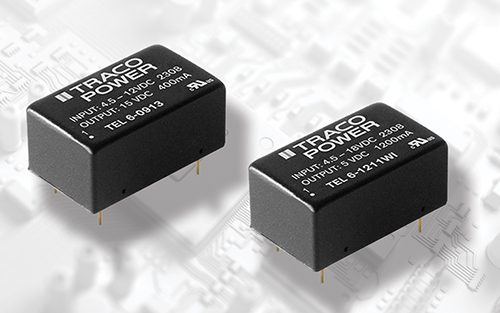 Traco Power Offers 6 Watt DC-DC Converters in DIP-16 Package