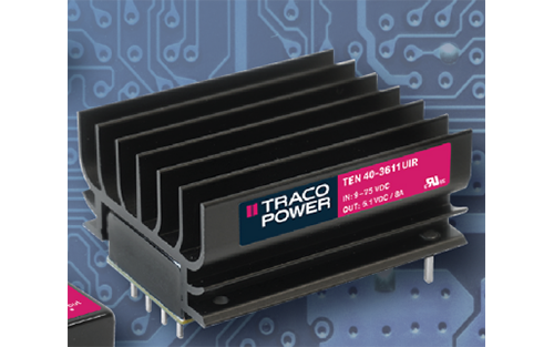 TRACO Announces Ruggedized 30 & 40 Watt DC/DC Converters Designed for Railway and Harsh Industrial Applications