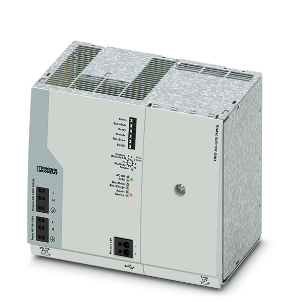 Phoenix Contact introduces TRIO 750 VA-AC UPS