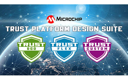 Microchip's Trust Platform Design Suite Accelerates Embedded Security Implementations for Third-Party Contributions
