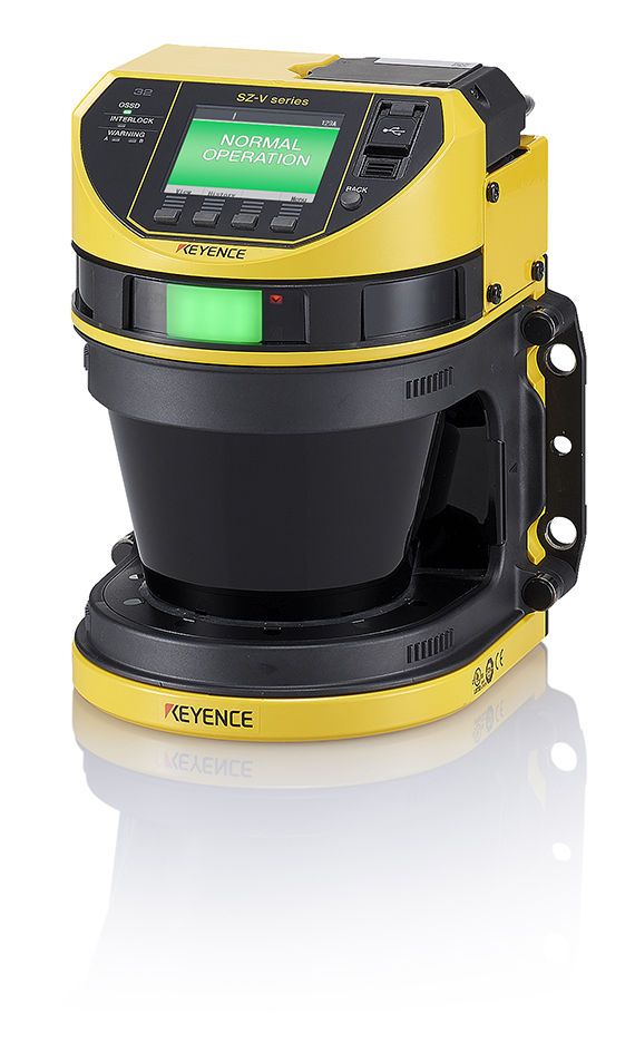 Keyence releases SZ-V series of safety laser scanner