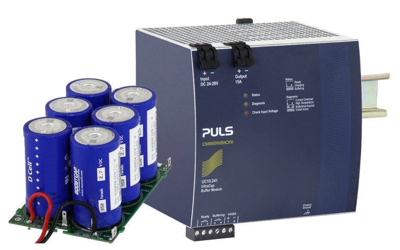 PULS introduces Ultracap Buffer Modules