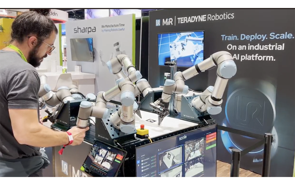 The AI Trainer marks a tectonic shift as robots move from pre-programmed applications to fully AI-driven tasks.