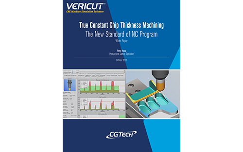 A New Standard for NC Program Optimization to Achieve Constant Chip Thickness