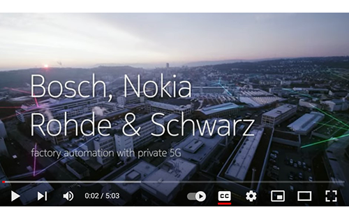 Video: Factory Automation with Private 5G