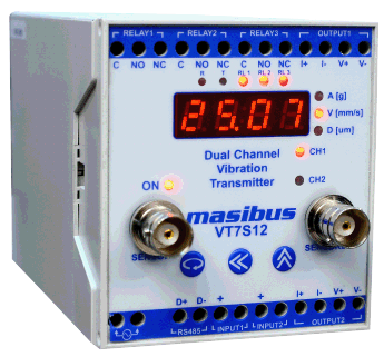 VT7S12 - Dual Channel Vibration Transmitter