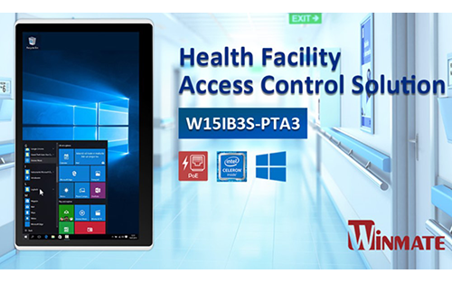 Winmate HMI Panel PCs Offer Healthcare Facilities Access Control Solution