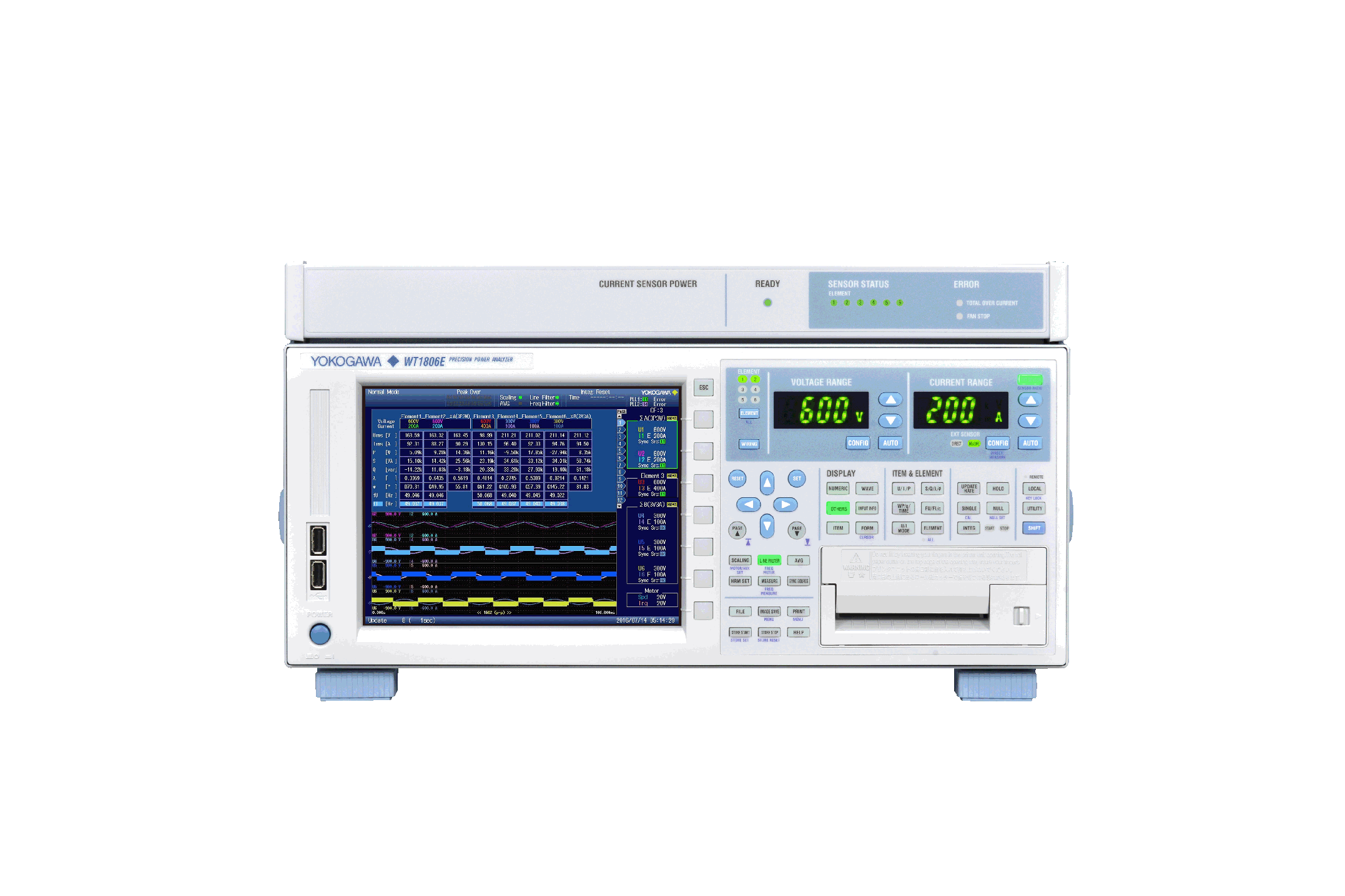 Yokogawa announces WT1800E power analyzer
