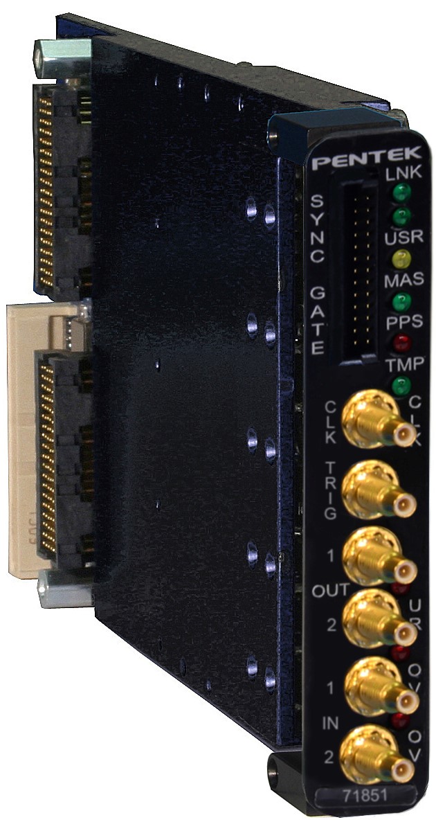 Pentek introduces Model 71851 data converter XMC module