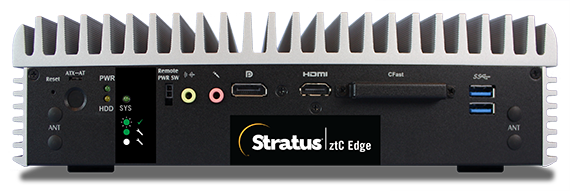Stratus introduces Stratus ztC Edge computing platform